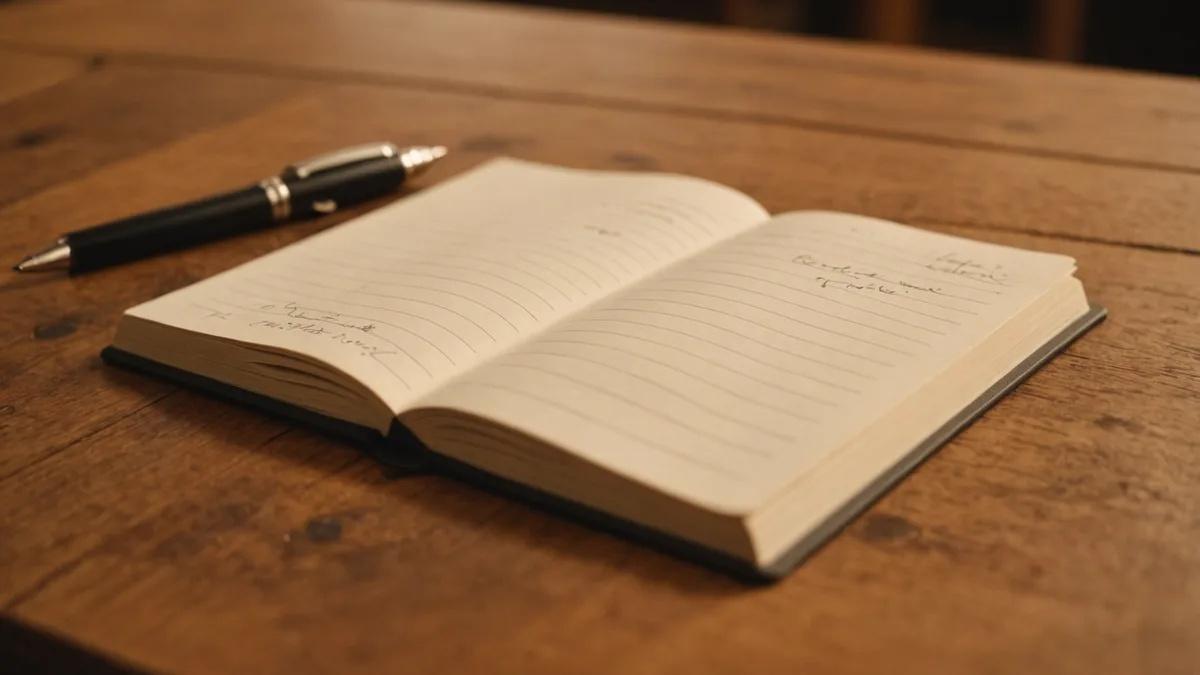 Restaurant reservation book and hostess stand